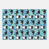Feuille De Papier Cadeau Orca Killer Whale (Devant)