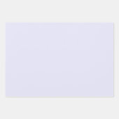 Feuille De Papier Cadeau Orchidée Violette Lilas Uni 3 Tons (Devant)