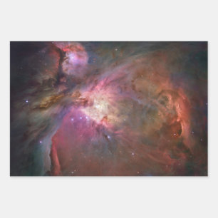 Feuille De Papier Cadeau Orion Nebula Hubble télescope spatial univers cosm
