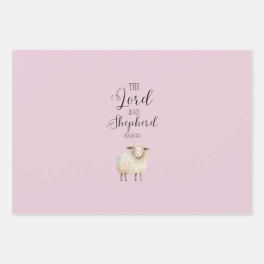 Feuille De Papier Cadeau Ornement acrylique (Devant)