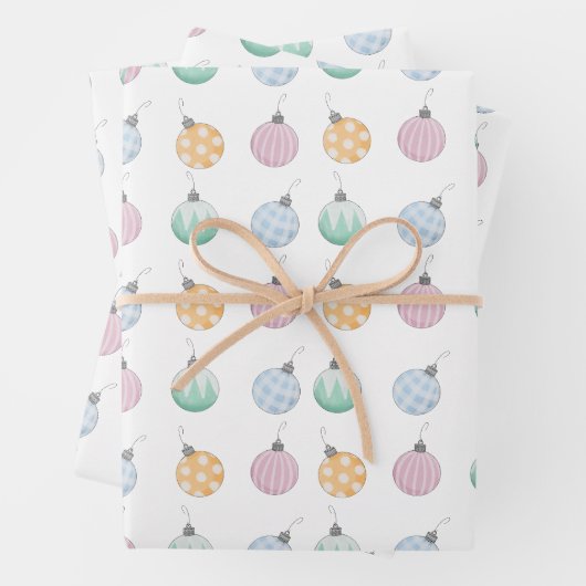 Feuille De Papier Cadeau Ornemental (En situation)