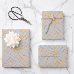 Feuille De Papier Cadeau Ornements de luxe 44