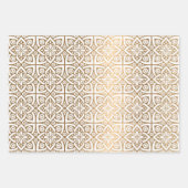 Feuille De Papier Cadeau Ornements de luxe 7 (Devant 3)