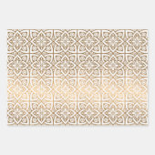 Feuille De Papier Cadeau Ornements de luxe 7 (Devant)