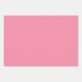 Feuille De Papier Cadeau Ornements de Noël Rétro (Devant 3)