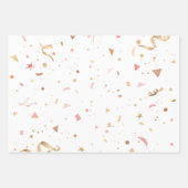 Feuille De Papier Cadeau Ornements festifs 1 (Devant 3)