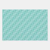 Feuille De Papier Cadeau Os crâne et épine (Devant 2)