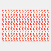 Feuille De Papier Cadeau Ours polaire conçu (Devant 2)