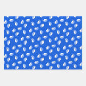 Feuille De Papier Cadeau Ours polaire Mère et Cub Peinture Faune Art (Devant 3)