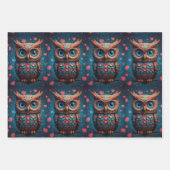 Feuille De Papier Cadeau Owl t'aime toujours (Devant 3)