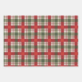 Feuille De Papier Cadeau Pack de flanelle de Noël (Devant 2)