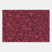 Feuille De Papier Cadeau Pack d'impression couleur chat (Devant 2)