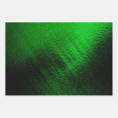 Feuille De Papier Cadeau Pack Holiday Green - Faux Foil 3 (Devant 3)