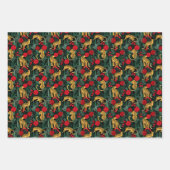 Feuille De Papier Cadeau Pack Jungle léopard (Devant)