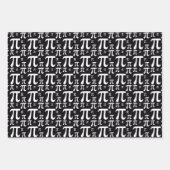Feuille De Papier Cadeau Pack Motif Pi (Devant)
