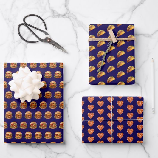Feuille De Papier Cadeau Pack multi-alimentation Lover (Recto)