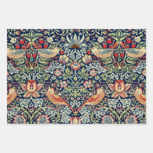 Feuille De Papier Cadeau Pack William Morris (Devant 3)