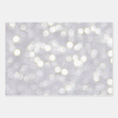 Feuille De Papier Cadeau Paillettes de neige et sirènes (Devant 2)