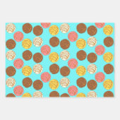 Feuille De Papier Cadeau Pain sucré mexicain Pan Dulce Conchas (Devant)