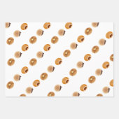 Feuille De Papier Cadeau Pains et crêpes (Devant 3)