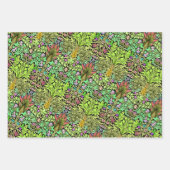 Feuille De Papier Cadeau Paisley Pearl, Arcadia et Leafy Sampler (Devant 2)