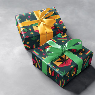 Feuille De Papier Cadeau Paix mondiale