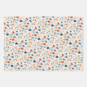 Feuille De Papier Cadeau Palette de galets (Devant 3)