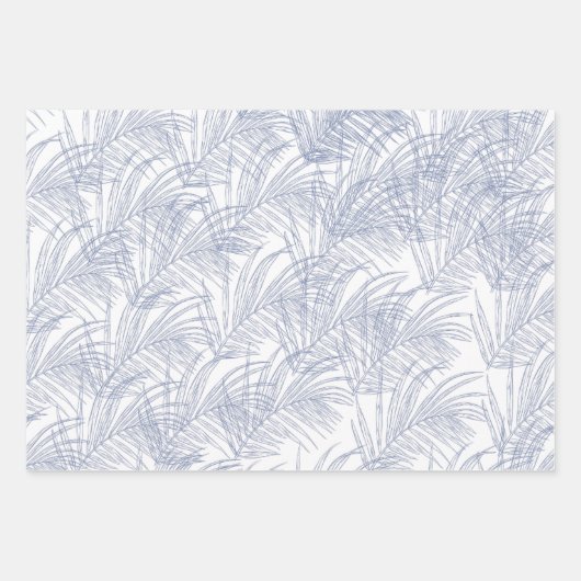 Feuille De Papier Cadeau Palm frond wrapping paper (Devant)