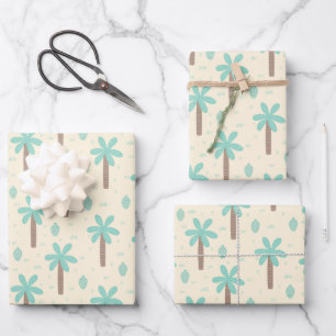 Feuille De Papier Cadeau Palm Tree Grove