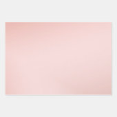 Feuille De Papier Cadeau Palmier Tropical Rose-Brut (Devant 2)