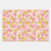 Feuille De Papier Cadeau Palmiers Tropicaux (Devant)