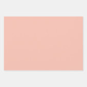 Feuille De Papier Cadeau Pamplemousse Pêche Paillettes Enterrement de Vie d (Devant)