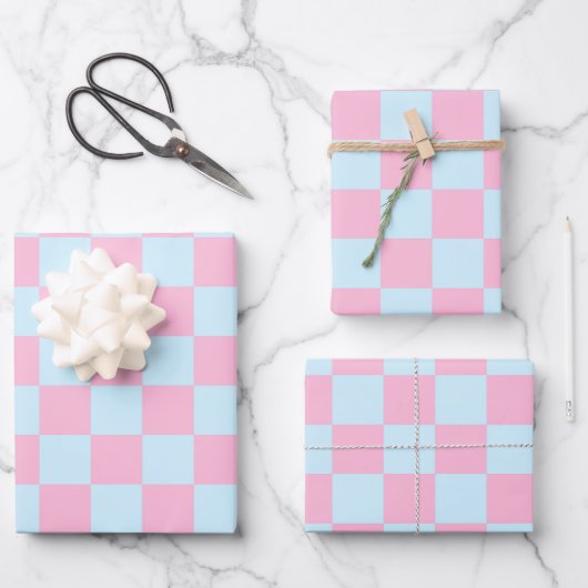 Feuille De Papier Cadeau Panneau de contrôle Cotton Candy (Recto)