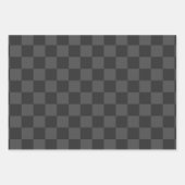 Feuille De Papier Cadeau Panneau de contrôle gris (Devant 3)