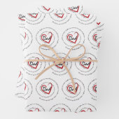 Feuille De Papier Cadeau Papa - Fête des pères (En situation)