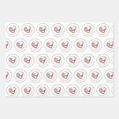 Feuille De Papier Cadeau Papa - Fête des pères (Devant)