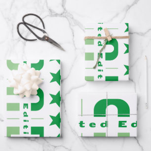 Feuille De Papier Cadeau Papa Limited Edition