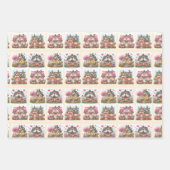 Feuille De Papier Cadeau Papel de Regalo Dulce Hogar (Devant 2)