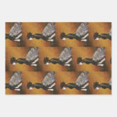 Feuille De Papier Cadeau Paper de Victorian Peacock (Devant 3)