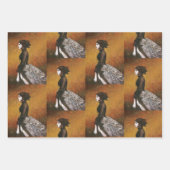 Feuille De Papier Cadeau Paper de Victorian Peacock (Devant)