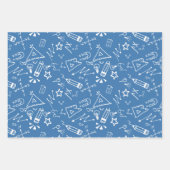 Feuille De Papier Cadeau Papeterie De L'École Retour À L'École (Devant 3)