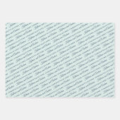 Feuille De Papier Cadeau Papiers d'emballage floraux Félicitations  (Devant 2)