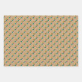 Feuille De Papier Cadeau Papiers hawaïens (Devant 3)