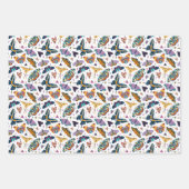 Feuille De Papier Cadeau Papillon (Devant 2)