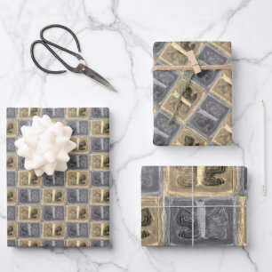 Feuille De Papier Cadeau Papillon coloré   Filtres   Half Drop  