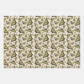 Feuille De Papier Cadeau Papillon Southwestern jaune Swallowtail (Devant 2)