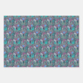 Feuille De Papier Cadeau Papillons abondants (Devant 2)