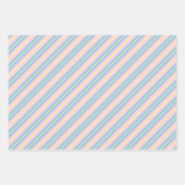 Feuille De Papier Cadeau Pâques Motif mignonne Pastel (Devant 3)