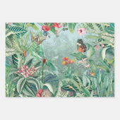 Feuille De Papier Cadeau Paradis tropical (Devant 2)