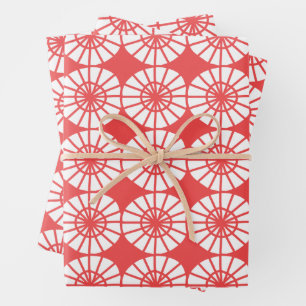 Feuille De Papier Cadeau Parapluie japonais